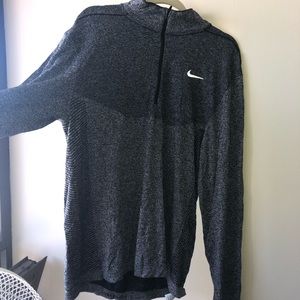 Nike Golf Modern Fit Dri-fit Grey Quarter Zip